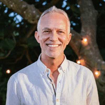 A man smiling at camera, representing cosmetic dentistry in lansdowne va